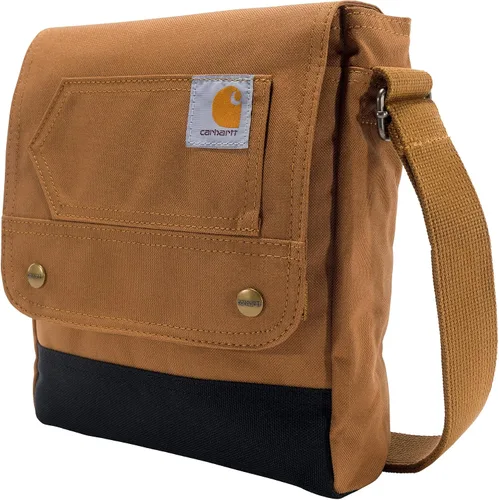 Vista 2 de Carhartt, Durable, Adjustable Crossbody Bag With Flap Over Snap Closure