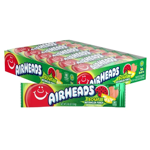 Vista 10 de Airheads Bares, 0.55 onza (Pack de 36)