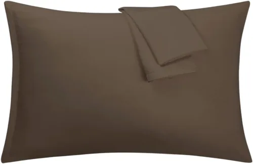 Vista 15 de uxcell Paquete de 2 fundas de almohada de microfibra suave serie 1800 con cremallera estándar (20 x 26 pulgadas), color dorado