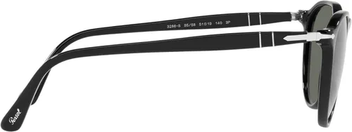 Vista 10 de Persol PO3286S - Gafas de sol redondas Negro verde blackGreen Polarized