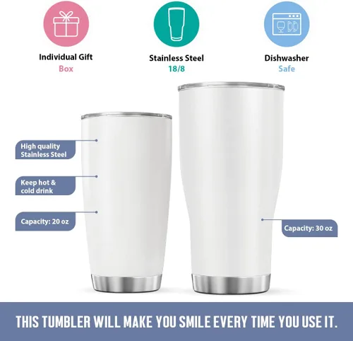 Vista 7 de CUBICER Vasos de café personalizados con foto personalizada para mejores amigos, tazas de té con tapa, frases divertidas, nombre personalizado