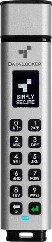 Vista 2 de DataLocker Sentry K350 - Teclado de unidad flash USB cifrada de 16 GB, configuración guiada por pantalla fácil AES 256, compatible con TAA Mil-Std