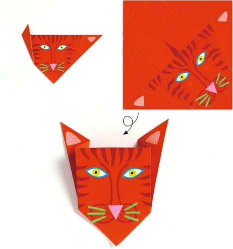 Vista 3 de Djeco Origami, Animales