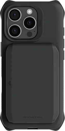 Vista 22 de Ghostek Exec - Funda tipo cartera para Galaxy Z Fold 4 con soporte magnético para tarjetas de crédito, protección de bisagra, carga inalámbrica