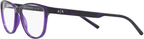 Vista 3 de AX ARMANI EXCHANGE Marcos de anteojos con receta de ojo de gato Ax3047 para mujer