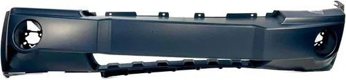Vista 24 de FitParts Compatible con Nissan Titan 2017 cubierta de parachoques delantero superior