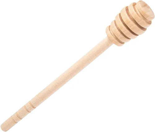 Vista 9 de Agitador de mezcla de miel de madera, 3 piezas, mini cucharas de miel
