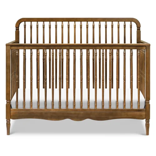 Vista 10 de Namesake Liberty 3-in-1 Convertible Spindle Crib Warm White Blanco cálido