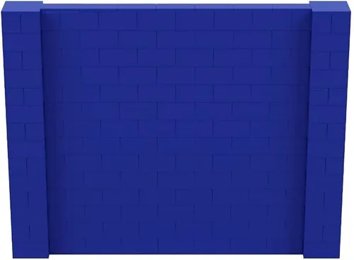 Vista 11 de EverBlock Kit de pared de 5 x 4 pies Bloques de construcción modulares Sistema de pared para edificios, pantallas y estructuras Divisor