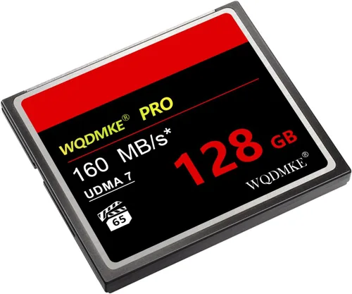 Vista 6 de WQDMKE La velocidad de alta velocidad UDMA de la tarjeta 128GB del CF para arriba la tarjeta de la cámara To160MB/s