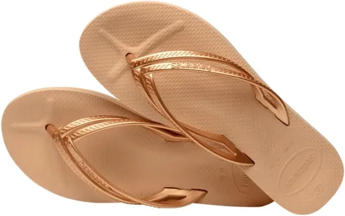 Vista 6 de Havaianas Sandalias de cuña para mujer gris acerogris acero