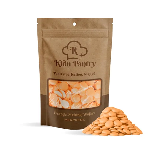 Vista 16 de Merckens - Bolsa de obleas de chocolate para derretir a granel, perfecta para sumergir, postres, hornear y más (oscuro, 2 libras)