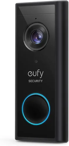 Vista 2 de eufy Security, Complemento de timbre de video inalámbrico S220 con resolución 2K y eufy Security HomeBase S380 (HomeBase 3)