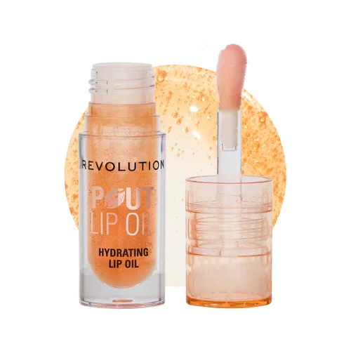 Vista 10 de Revolution Pout - Aceite de labios Juicy Peach Durazno (Juicy Peach)