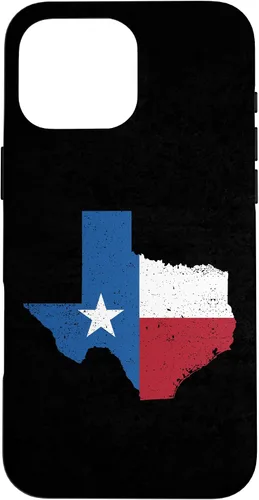 Vista 19 de Funda para iPhone 17 con la bandera del estado de Texas, diseño vintage de Texas, Estados Unidos