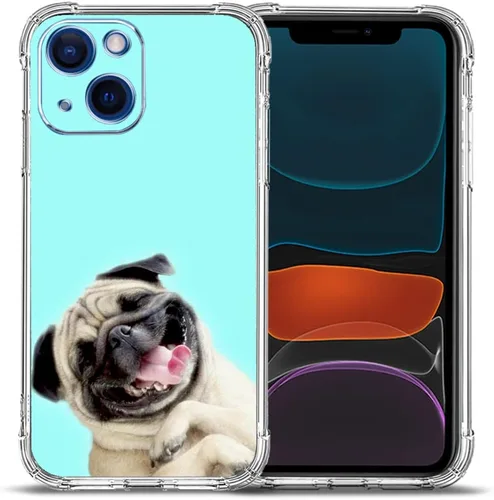 Vista 42 de Funda para iPhone 12, diseño de mariposas azules, rosas, protección contra caídas, a prueba de golpes, TPU de cuerpo completo, resistente a