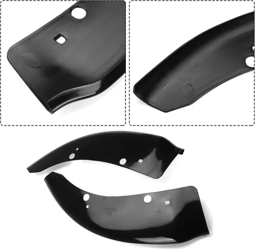 Vista 6 de Protector divisor de labios para parachoques delantero de reemplazo para Dodge Charger Scat Pack/SRT modelos 2015-2024 2025 y GT/RT/SCAT modelos
