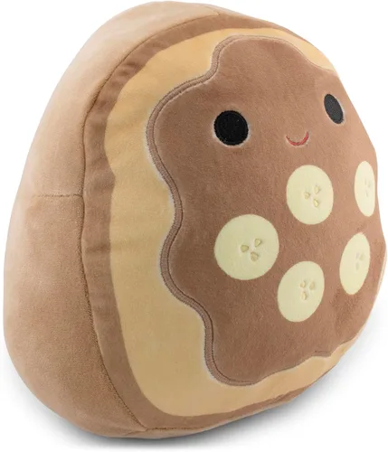 Vista 3 de Squishmallows Breakfast Squad - Muñeca de peluche de 8 pulgadas Nuevo 2023 - Danilo The Chocolate Banana Toast