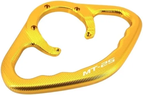 Vista 5 de F - Manijas CNC para pasajeros, para motocicleta, para Yamaha MT-07, MT-03, MT-09, MT-25, MT, 03, 07, 09, 25, MT09, MT03 Y (color negro MT-03)