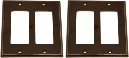 Vista 11 de Leviton Decora/GFCI de dispositivo – 1-Gang decora placas de pared, 80401-NE Negro
