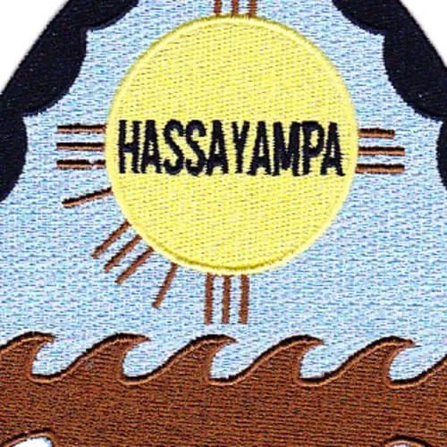 Vista 2 de USS Hassayampa T AO-145 Parche de reabastecimiento de aceite