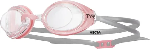 Vista 2 de TYR Vecta Racing Swim Goggles - Adult Swimming Goggles for Men and Women - Anti-Fog, UVA/UVB Protection, Watertight