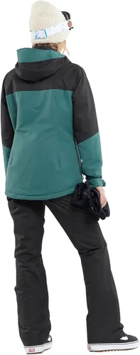 Vista 6 de Volcom Women's Bolt Insulated Snowboard Ski Winter Hooded Jacket