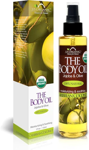 Vista 12 de US Organic Aceite corporal romántica sexy de rosa búlgara, aceite de jojoba y argán con vitamina E, orgánico certificado por USDA, sin alcohol