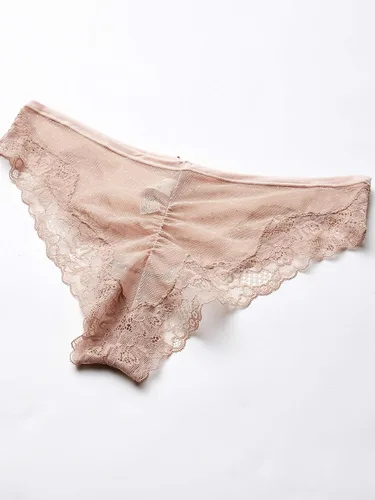 Vista 2 de Maidenform Tanga de malla y encaje para mujer