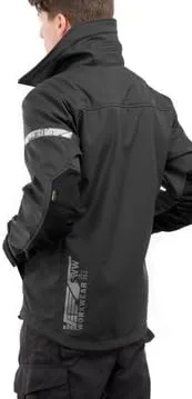 Vista 2 de 1200 AllroundWork - Chaqueta Softshell (talla L, color negro), Negro