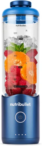 Vista 18 de Batidora portátil nutribullet Flex 22oz 2Pack NBPB30200AKAW, Negro & Blanco