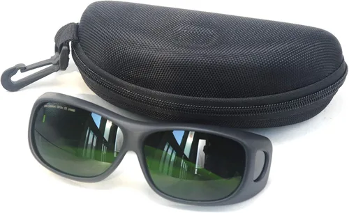 Vista 3 de IPL CE OD5+ CE UV400 200nm-2000nm Gafas de protección láser Gafas de seguridad para tratamiento de depilación láser y cosmetología láser Operador