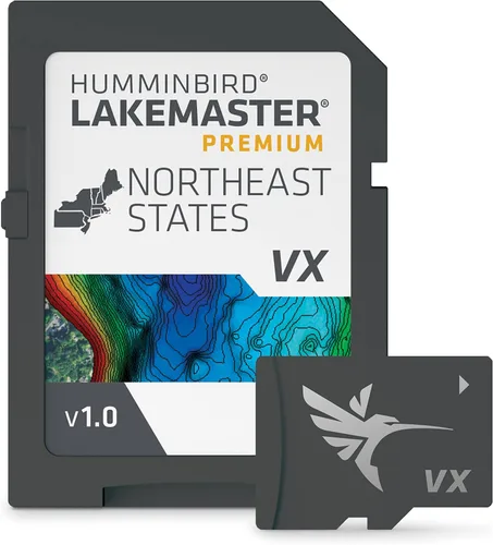 Vista 7 de Humminbird LakeMaster Premium Map SD Card for Fish Finders