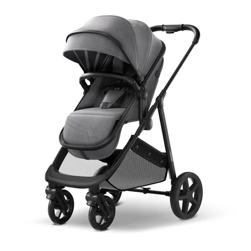 Vista 25 de Mompush Wiz - Cochecito reversible 2 en 1, plegable con una sola mano Negro