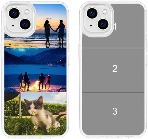 Vista 230 de Funda de teléfono personalizada para Apple iPhone 8 Plus iPhone 7 Plus, personalizada con foto, imagen, texto, imagen, diseño de imagen