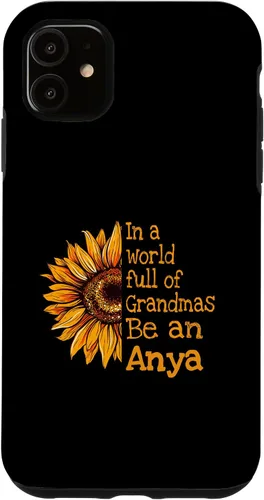 Vista 5 de iPhone 14 In A World Of Grandmas Be An Anya Hungría Abuela húngara Case