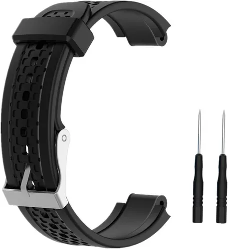 Vista 8 de Muovrto Correa de repuesto para Garmin Forerunner 25, correa deportiva de silicona suave