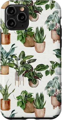 Vista 10 de iPhone 15 Amante de plantas de interior mamá señora Jardinería Boho Case