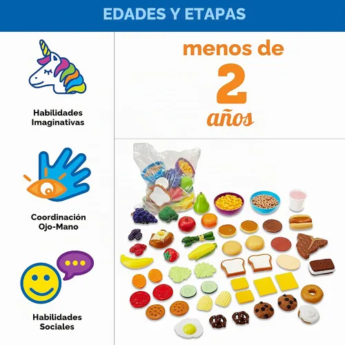 Vista 5 de Learning Resources - Juego completo de comida
