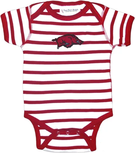 Vista 16 de Two Feet Ahead Body de rayas para bebé, ropa para bebés recién nacidos, tallas 0-3M, 6M, 12M