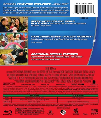 Vista 3 de Four Christmases (RpkgBD) Blu-ray