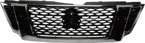 Vista 66 de Garage-Pro Conjunto de Parrilla Frontal para Nissan Frontier 1998-2000, Cáscara Cromada, Inserción Negra, Accesorios Nissan Frontier, NI1200183