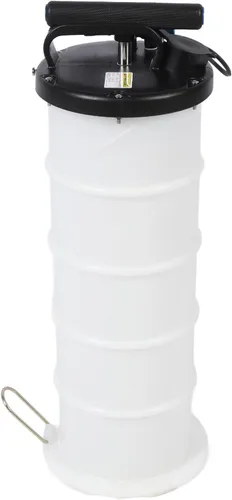 Vista 4 de Bomba extractora de aceite de 6.5L, extractor de fluido manual neumático, ideal para fluidos automotrices y cambios de aceite para automóviles
