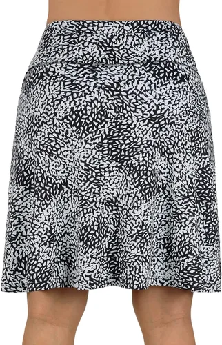Vista 3 de beroy Faldas cortas para mujer, falda de 20 pulgadas hasta la rodilla para mujer, falda deportiva con pantalones cortos