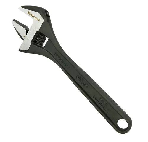 Vista 18 de T05011 Llave ajustable estándar, acabado cromado, 4 pulgadas