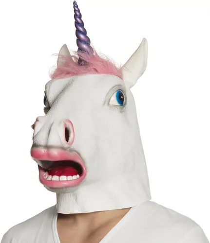 Vista 6 de Boland Kopfmaske, Talla única para Erwachsene, Accessoire, Karneval, Mottoparty, Kostüm, Fasching