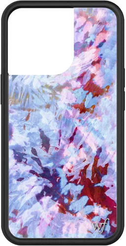 Vista 32 de Fundas Wildflower - Compatibles con Apple iPhone 13 Pro Protector de goma negro, certificado de prueba de caída de 4 pies, propiedad de mujeres