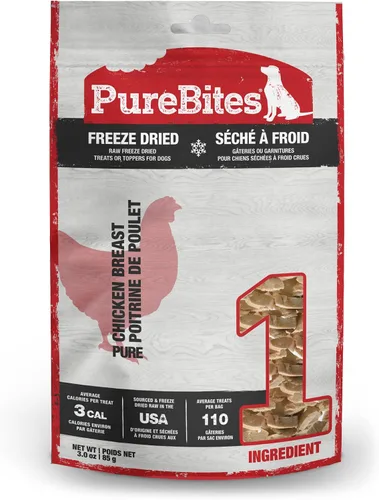 Vista 8 de Purebites Pechuga de Pollo para Perros, 1.4 Oz / 40 G - Tamaño de Entrada