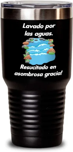 Vista 3 de Regalos católica cristianas vaso en espanol con versículos de la biblia para padres aguas