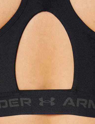 Vista 8 de Under Armour Armour - Brasier con cremallera y espalda cruzada para mujer